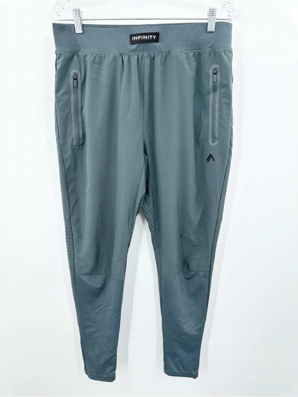 Alphalete Men's Infinity Tech Green Jogger Pants Size Large